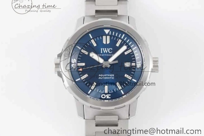 MIROTIME 0215 Versatile Aquatimer SS IW3290 V6SF 1:1 Best Edition Blue Dial on SS Bracelet A 7031